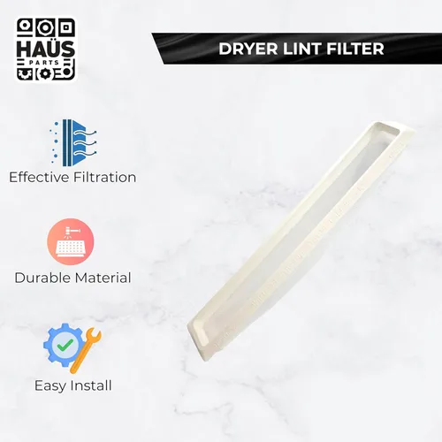 Vista 4 de 131359602 131359600 - Filtro de pelusa para secadora Frigidaire, Kenmore, compatible con 131359601, 131359603, 5304516872, 131152700, 5304516871