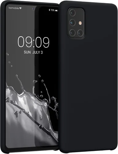 Vista 9 de kwmobile Funda compatible con Samsung Galaxy A32 5G - Funda de silicona TPU con acabado suave - Rosa impresionante