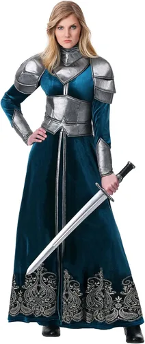 Vista 2 de Disfraz de guerrero medieval para mujer
