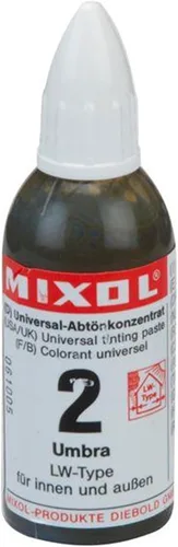 Vista 24 de Tintes universales Mixol, Negro (01) 20 ml