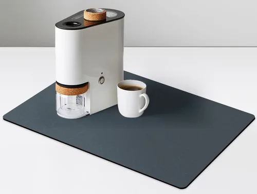 Vista 29 de Alfombrilla Divertida para Cafetera - Bandeja Espresso para Barra de Café Bajo Alfombrilla para Cafetera, Alfombrilla para Cafetera para Encimera