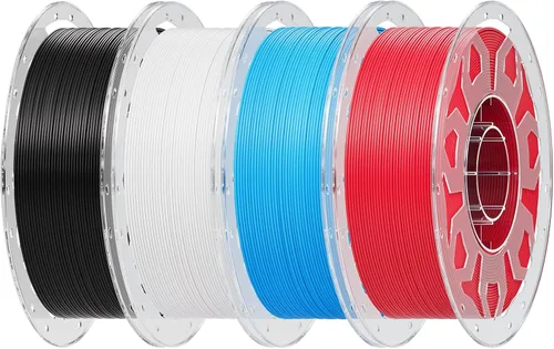 Vista 31 de Creality PLA - Filamento de impresora 3D de 1.75 mm, paquete de filamento para impresoras 3D, resistencia mejorada sin deformación, precisión