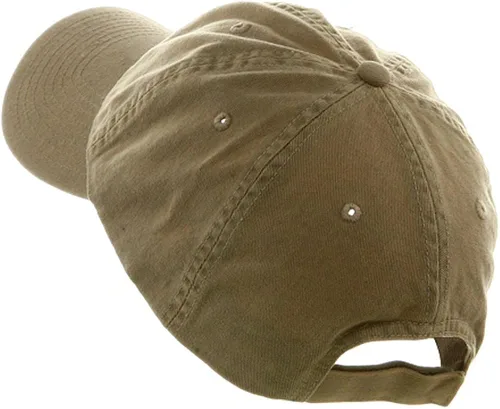 Vista 2 de MG Gorra de sarga de algodón teñido de perfil bajo