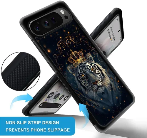 Vista 717 de Compatible con Google Pixel 4A 5G Mobile Case Creative Acrylic Panel trasero Silicona Protección Grip especialmente diseñado para Google Pixel 4A 5G