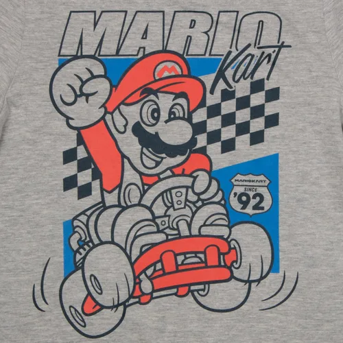 Vista 7 de Nintendo Super Mario Kart Race - Camiseta de manga larga para niños, paquete de 3 unidades para niños y niños pequeños