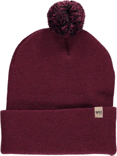 Vista 10 de Minus33 - Gorro de punto con pompón de peso medio, 100% lana merina, gorro de invierno
