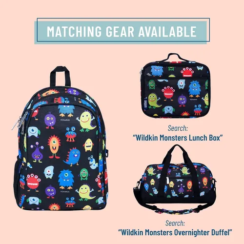 Vista 5 de Wildkin - Mochila infantil de 15 pulgadas para niños y niñas