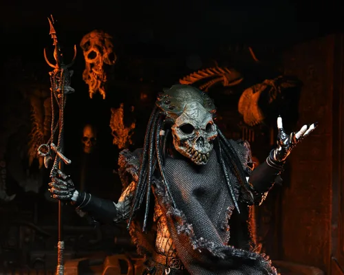 Vista 9 de NECA Predator: Shaman Ultimate Figura de acción de 7