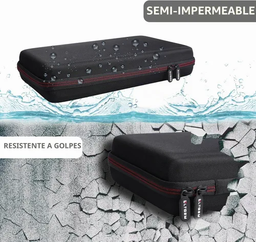 Vista 6 de LTGEM - Funda para controlador de DJ Hercules DJControl Inpulse 200 / DJControl Inpulse 200 MK2 - Bolsa de transporte protectora de viaje