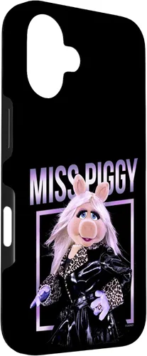 Vista 3 de Funda para iPhone 16 Disney The Muppets Miss Piggy Glam Retrato