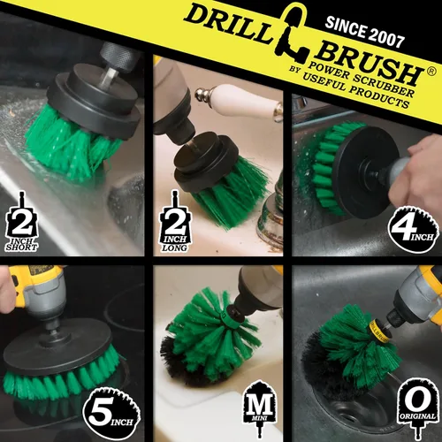 Vista 2 de Suministros de limpieza - Accesorios de cocina - El mejor kit de accesorios de cepillo de taladro de cocina - Olla de cocción lenta - Sartén de Verde