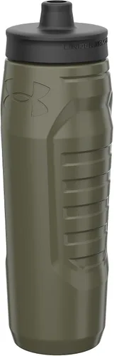 Vista 8 de Under Armour Botellas de agua exprimibles, botellas de agua de 32 oz, botella de agua deportiva Sideline con tapa Quick-Shot, hidratación rápida