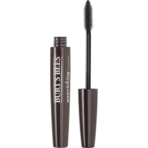 Vista 2 de Burt's Bees Paquete de rímel nutritivo y delineador de ojos 100% natural, rímel clásico negro de 0.4 onzas y delineador de ojos negro suave de 0.04