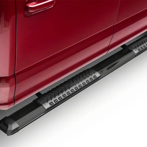 Vista 2 de Estribos Cutlass Black Horse compatibles con Ram 1500 Classic Quad Cab/10-24 Ram 2500/3500 Quad Cab-2009-2018 1500-RN-DGRAM-09-76-BK