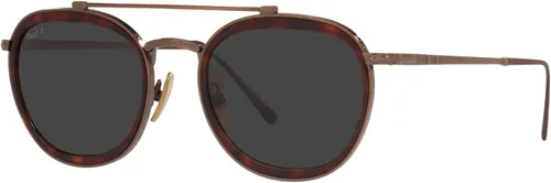 Vista 2 de Persol PO5008ST Pilot - Gafas de sol, MarrónNegro Polarizado