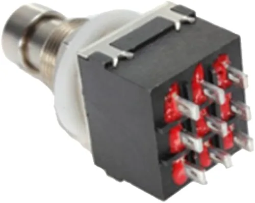 Vista 4 de ESUPPORT 3PDT 9 Pins Box Stomp Pedal de efecto de guitarra Interruptor de pie True Bypass