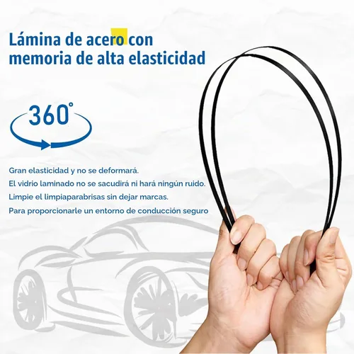 Vista 6 de Limpiaparabrisas de 15"+15" con juegos de escobillas limpiaparabrisas traseras de 13", repuesto automotriz para Jeep Wrangler 2007-2017, escobillas