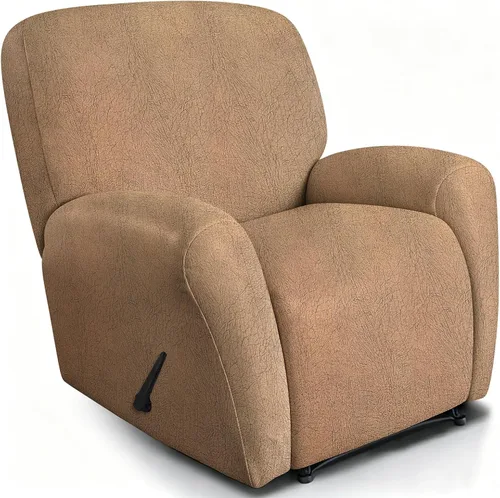 Vista 101 de ANARACHON Fundas para Sillas Reclinables Tipo Cuero, 4 Piezas Funda para Sillón Reclinable Lazy Boy, Protector de Muebles - Funda Suave Lavable