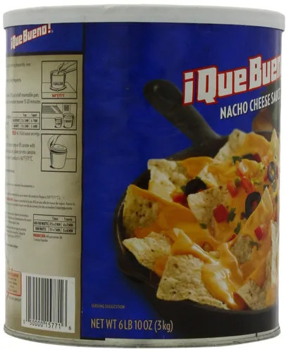 Vista 6 de Salsa de queso Nacho ¡Qué bueno! de 6 libras 10 oz