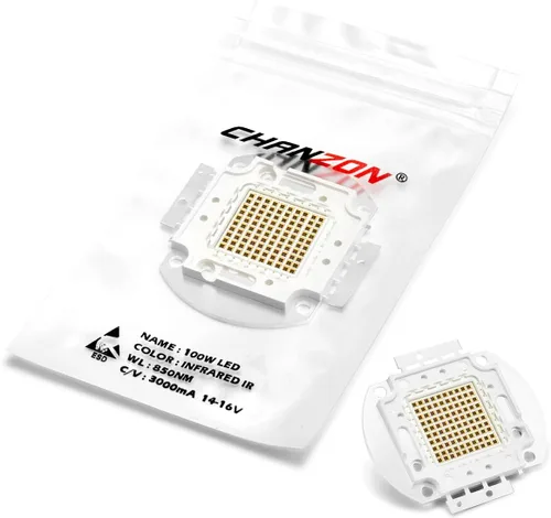 Vista 9 de Chip LED de alta potencia de 100W., H&PC-60104, 100.00watts, 34.0 volts M) Espectro completo (380-840 nm)