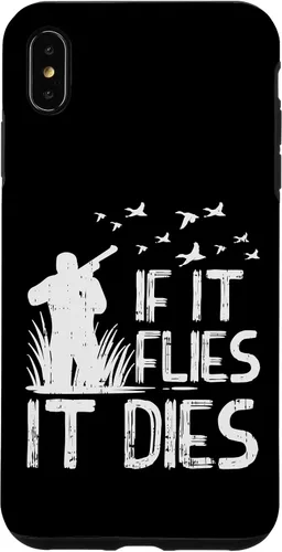 Vista 11 de If It Flies Dies Duck Goose Quail Pheasant Hunt Hunter Gift Case for iPhone 17
