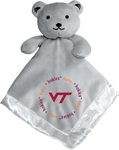Vista 38 de Baby Fanatic Oso de seguridad gris - NCAA - Con licencia oficial Snuggle Buddy