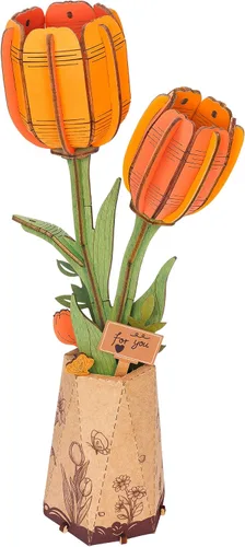 Vista 21 de rowood Kits de flores de madera de bricolaje-TW141