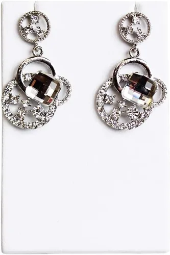 Vista 4 de MOOCA Juego de 6 piezas de cuero sintético cubierto para aretes, soporte de exhibición colgante de joyería organizador para aretes, estante colgante