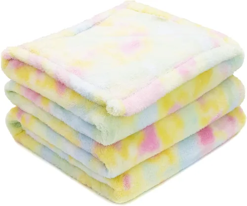 Vista 26 de MUGD Manta rosa para cama, manta de forro polar rosa claro, mantas suaves para mujeres y niñas, bonita decoración del hogar B-bean Rosa