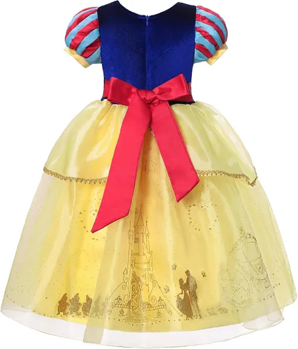 Vista 3 de Romys Collection Disfraz de princesa para niñas disfraz de cosplay para niñas pequeñas