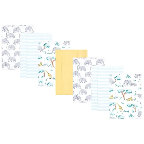 Vista 216 de Hudson Baby - Paños unisex de franela de algodón para bebé, avión, talla única
