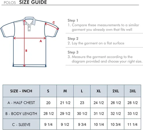 Vista 6 de Men's Golf Polo Shirts Short Sleeve Striped Performance Moisture Wicking Dry Fit Golf Shirts for Men