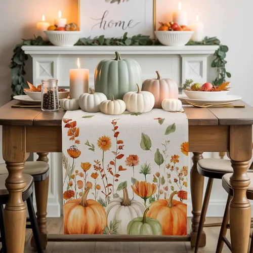Vista 19 de Juego de 1 mantel individual gris de Navidad, manteles individuales de enanos de invierno y cardenales antideslizantes, manteles individuales