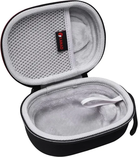 Vista 2 de XANAD Funda rígida para altavoz Bluetooth portátil JBL Clip 4 o Clip 5, bolsa de transporte protectora de viaje Gris