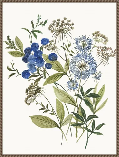 Vista 20 de Amanti Art Lienzo enmarcado para pared, 24 x 18 pulgadas, Botana I de Asia Jensen, lienzo enmarcado para pared, obras de arte de flores, decoración