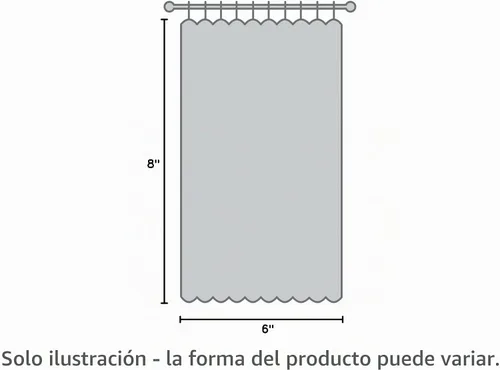 Vista 3 de Juego de cortinas bordadas de la colección Fancy, con respaldo y cenefa