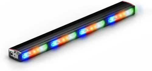 Vista 2 de Feniex Quantum 400 Lightstick Un solo color Módulos multicolor programables 108 LED, LED superbrillantes de 3 W, SAE Clase 1