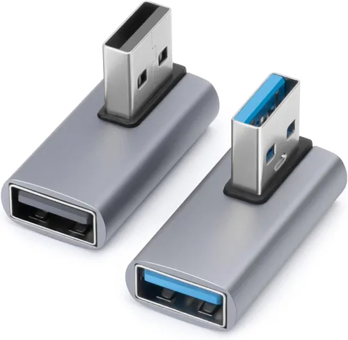 Vista 11 de Paquete de 2 adaptadores USB 3.0/3.1 macho a macho y adaptador OTG 3.0 USB A a A, extensión o expansión