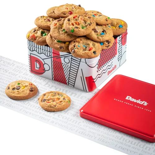 Vista 14 de David's Cookies Galletas recién horneadas – Deliciosa variedad suave hecha a mano – Exquisito regalo gourmet para amigos y familiares en ocasiones