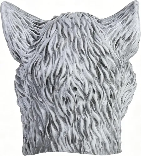 Vista 5 de HOTTERCOS Máscara aterradora de lobo de hombre lobo para disfraz de fiesta