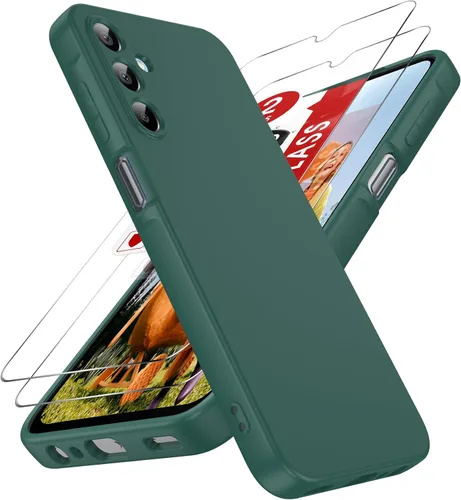 Vista 61 de LeYi Funda para Motorola Moto G Play 4G 2024: Funda para Moto G Play 4G 2024 con funda delgada y antiarañazos, silicona líquida a prueba de golpes