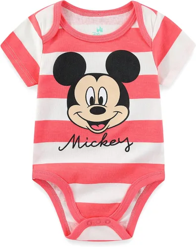 Vista 20 de Disney Baby Toy Story Mickey Mouse Cars Winnie the Pooh - Paquete de 3 mamelucos para recién nacidos y bebés