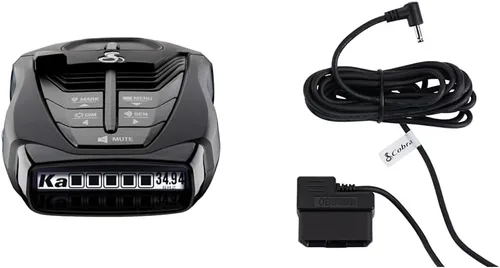 Vista 12 de Detector de Radar Láser Cobra RAD 480i – Detección de Largo Alcance, Bluetooth, Compatible con Apple CarPlay y Android Auto, Detección Delantera