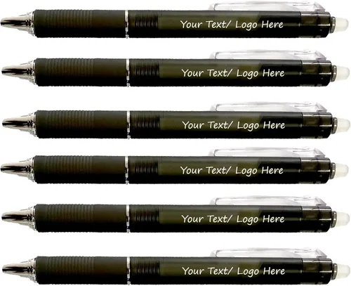 Vista 8 de Bolígrafos personalizados con logotipo personalizado o paquete de texto de 250 unidades para marketing, fiestas, eventos, bolígrafos de gel