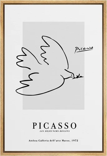 Vista 42 de SIGNWIN Lienzo enmarcado para pared, diseño de Vincent Van Gogh, un par de amantes, naturaleza, ilustraciones de área silvestre, bellas artes