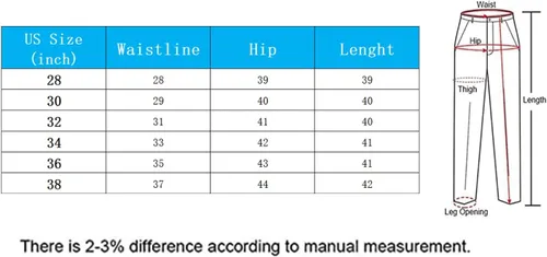Vista 4 de HUNGSON Pantalones de vestir ajustados ajustados para hombre