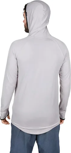 Vista 4 de BLACKSTRAP Camisa de sol UV con capucha y cuello redondo para hombre