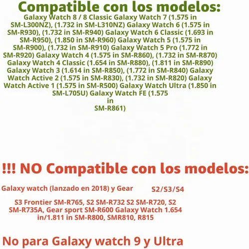 Vista 2 de Cargador magnético para Samsung Galaxy Watch 8/8 Classic/7/6/6 Classic/5/5 Pro/4/4 Classic/3/Active 2/Active con cable de carga rápida (3.3 ft)