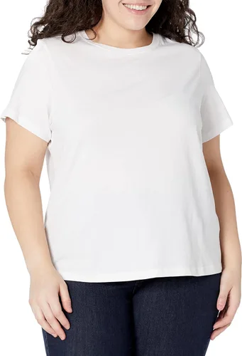 Vista 7 de The Drop Courtney - Camiseta de manga corta con cuello redondo para mujer