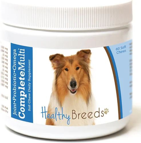 Vista 307 de Healthy Breeds Affenpinscher todo en uno multivitamínico suave masticable 60